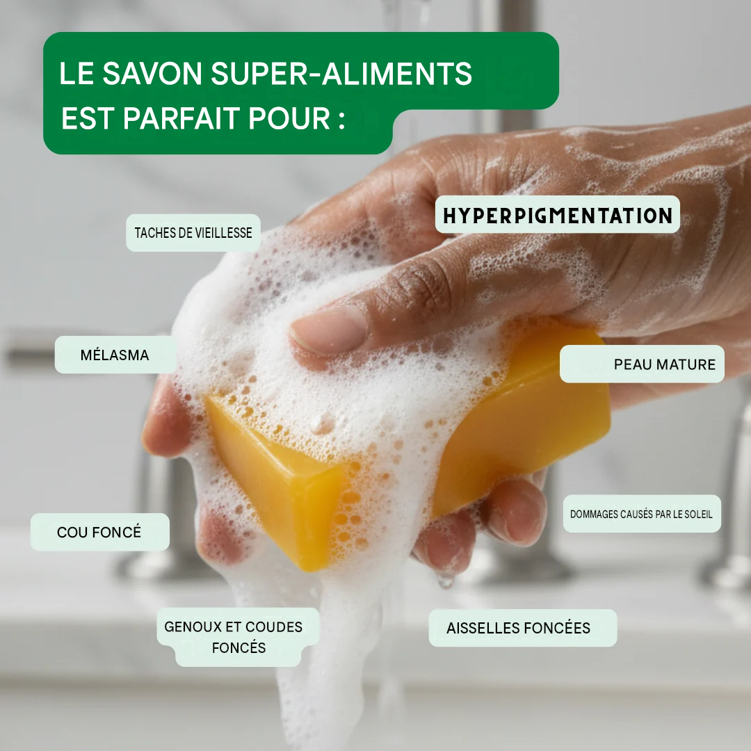 THE SUPERFOOD SOAP FOR DARK SPOTS