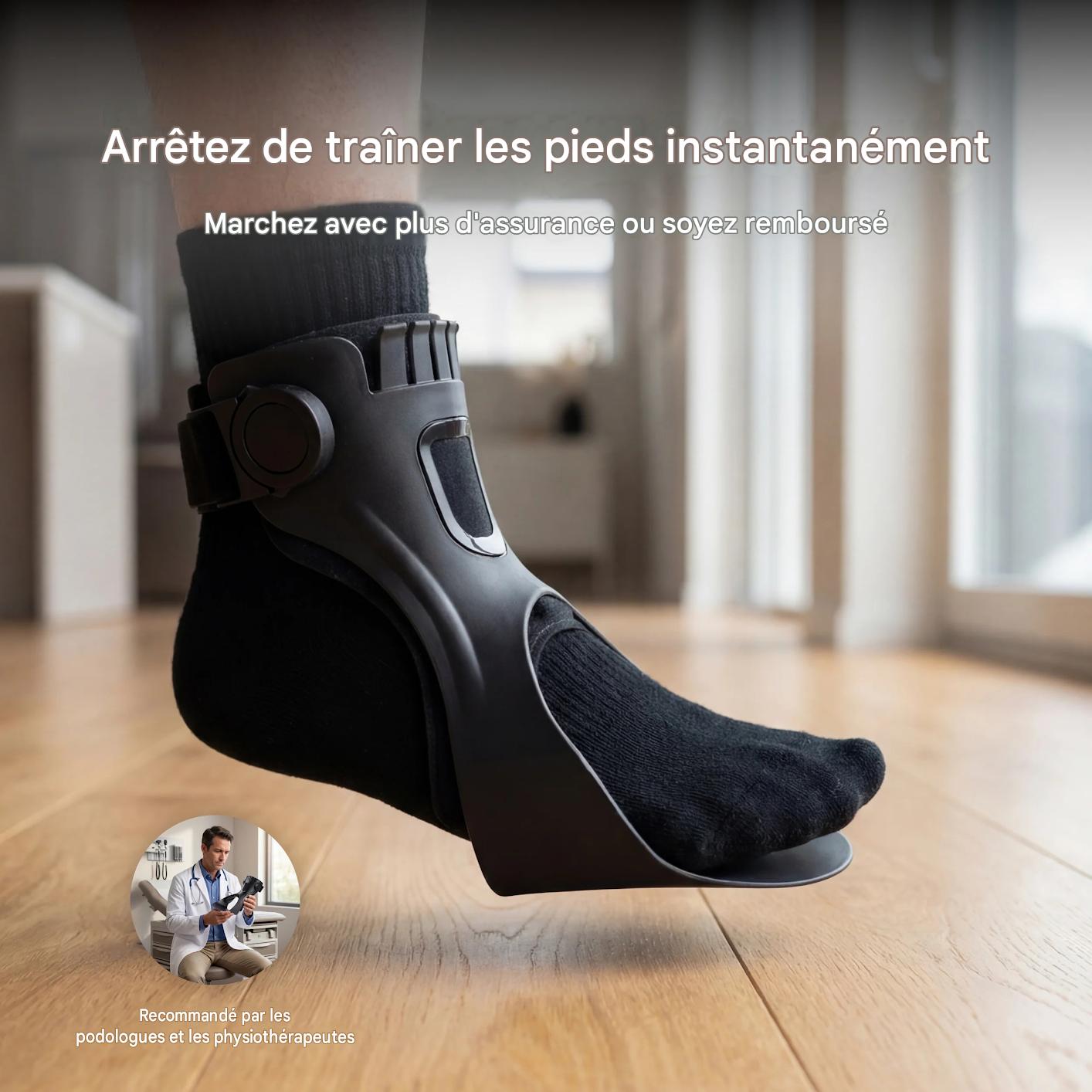 Orthèse AFO Cedrow pour pied tombant