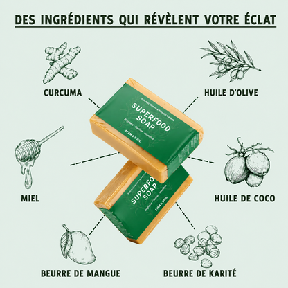 THE SUPERFOOD SOAP FOR DARK SPOTS